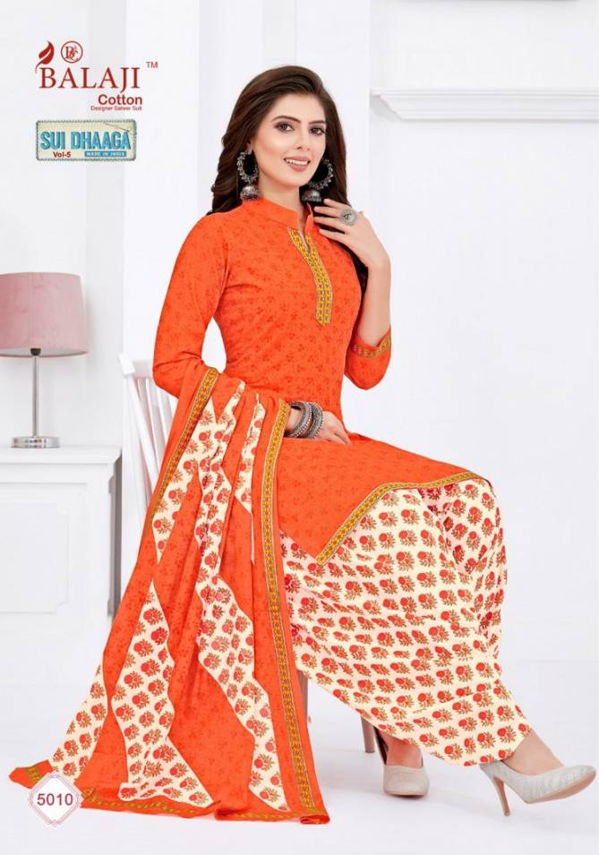 Balaji Sui Dhaga 5 Casual Wear Cotton Ready Made Dress Cotton Dress